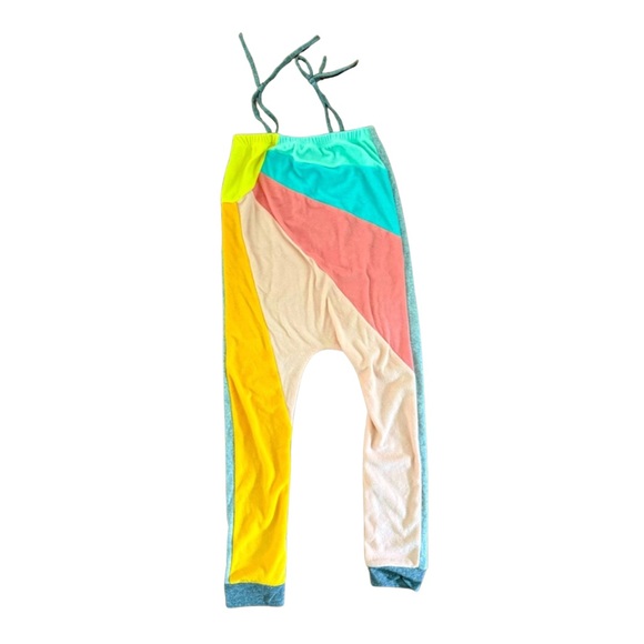 Miki Miette Girls Terry Jumpsuit in like new condition size 7 - Picture 1 of 3